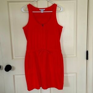 Athleta Zip Front Dress (with shorts!)